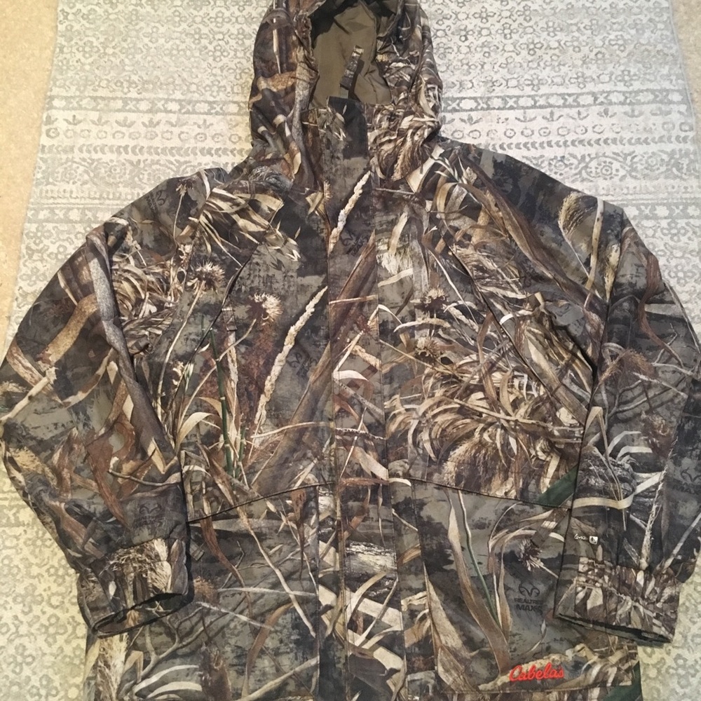 CABELAS REALTREE CAMO COAT
